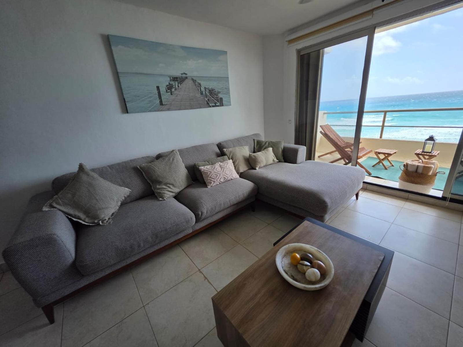 Perfect Vacation Getaway,Ocean View,Wifi, Beach Cancún Eksteriør billede
